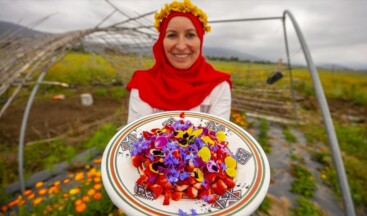 Tunuslu kadın gazeteci “stressiz hayat” için yenilebilir çiçek yetiştiriciliğine başladı