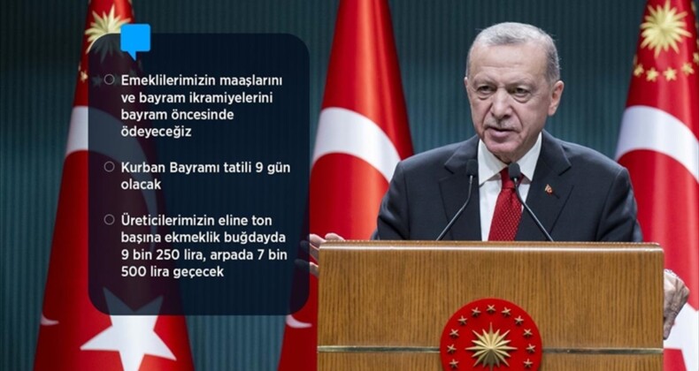 Cumhurbaşkanı Erdoğan: Asgari ücret tespit komisyonumuz çalışmalarına başlıyor