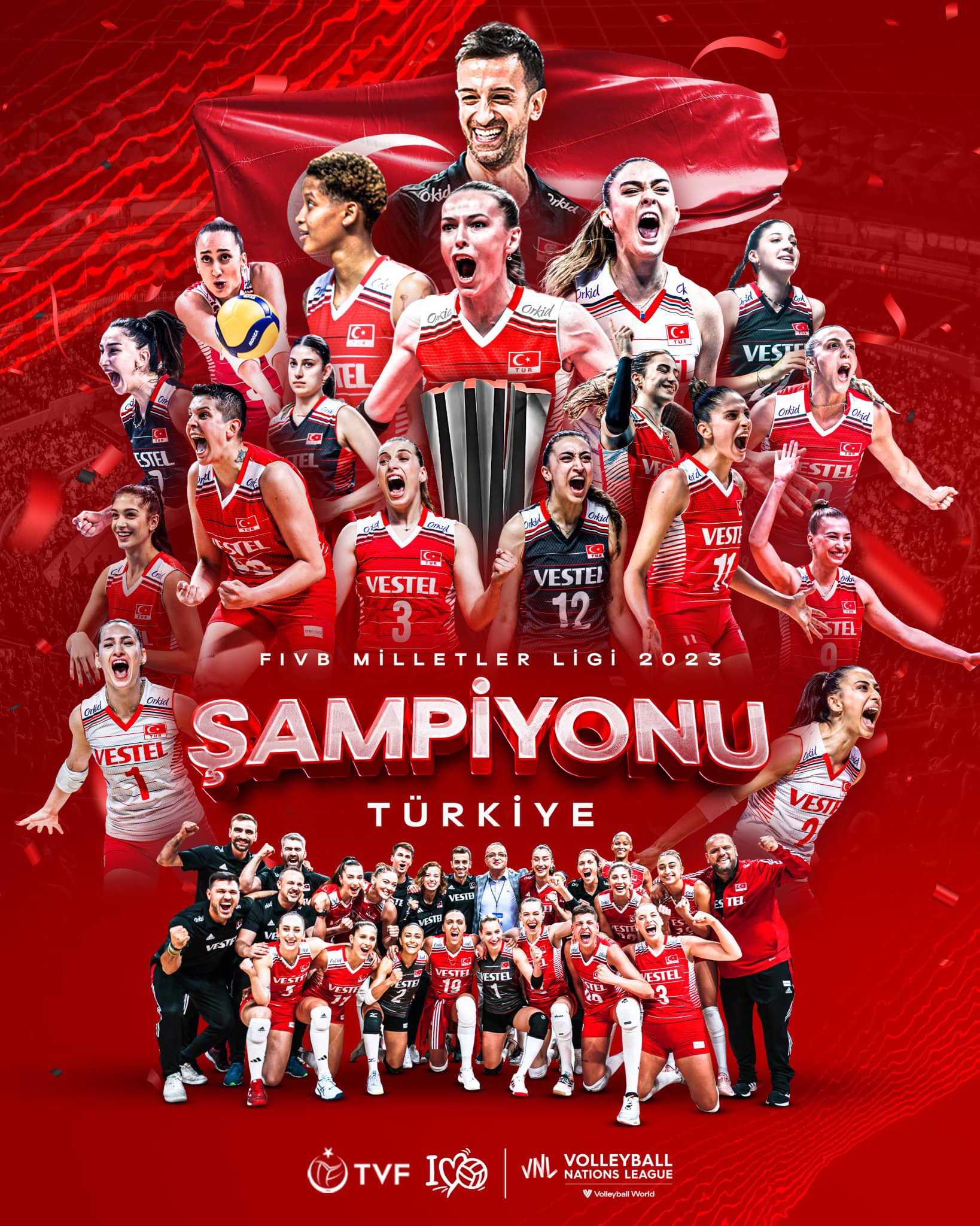 Türk sporunun “yüz akı” kadın voleybolu, uluslararası başarılarını sürdürüyor