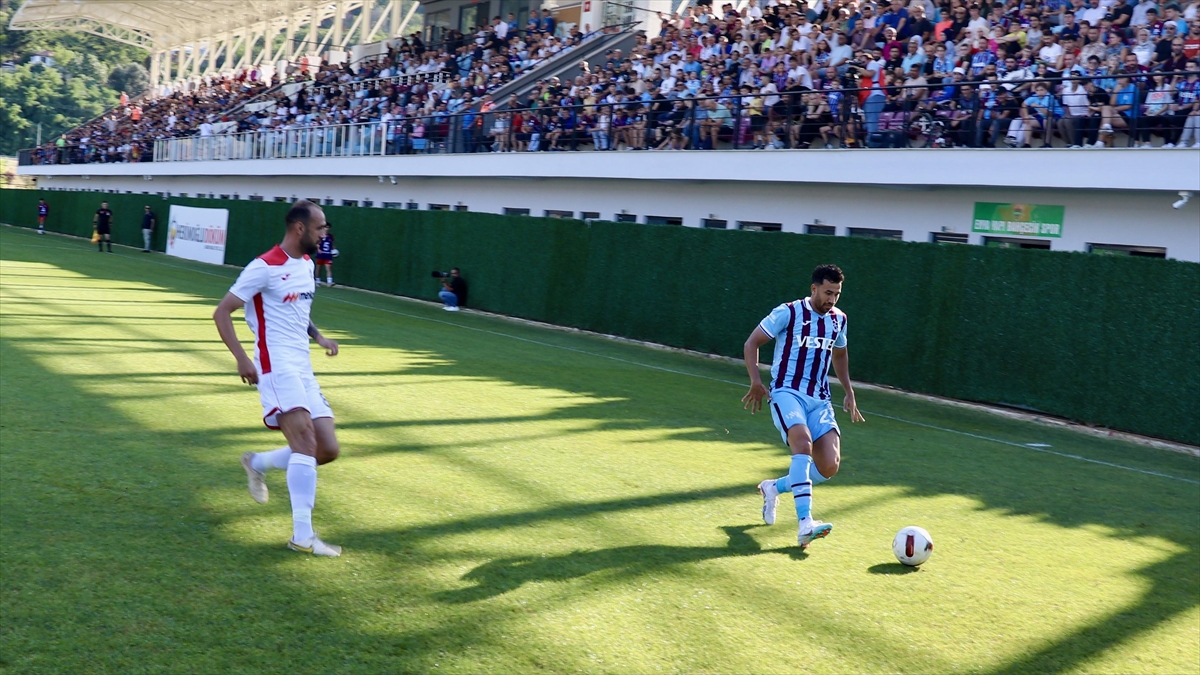 Trabzonspor hazırlık maçında 1461 Trabzon FK’yi 5-0 yendi