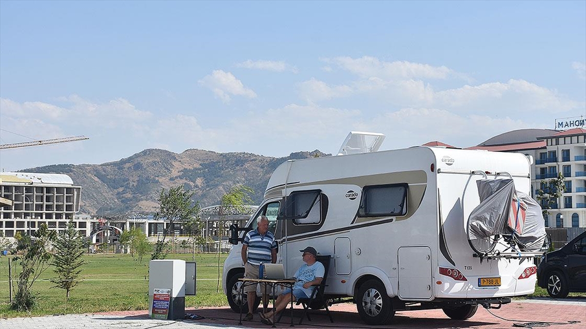 Afyonkarahisar’daki Motor Sporları Merkezi, karavan turizmine de katkı sağlıyor