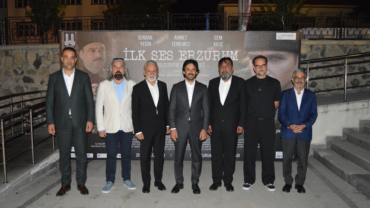 Erzurum Kongresi “İlk Ses Erzurum” filminin özel gösterimi yapıldı