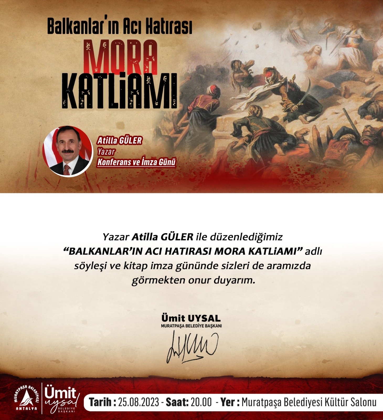 “BALKANLARIN ACI HATIRASI MORA KATLİAMI”