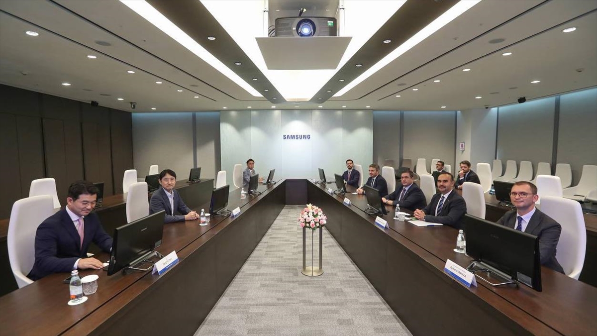 Sanayi ve Teknoloji Bakanı Kacır, Hyundai, LG ve Samsung’un yöneticileriyle görüştü