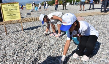 Antalya’da kıyı ve deniz dibi temizliği yapıldı