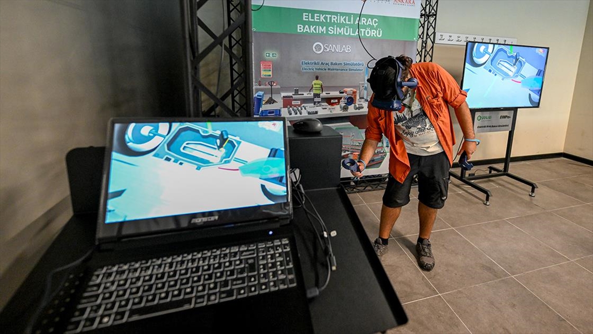 Elektrikli araçların bakımı için simülatörlü eğitim imkanı