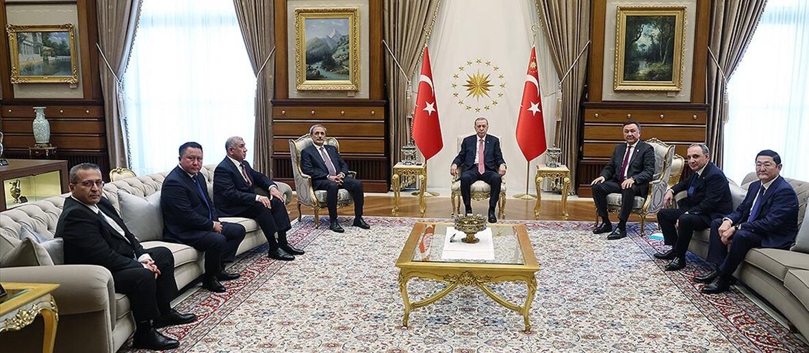 Cumhurbaşkanı Erdoğan, Türk Devletleri Teşkilatı başsavcılarını kabul etti