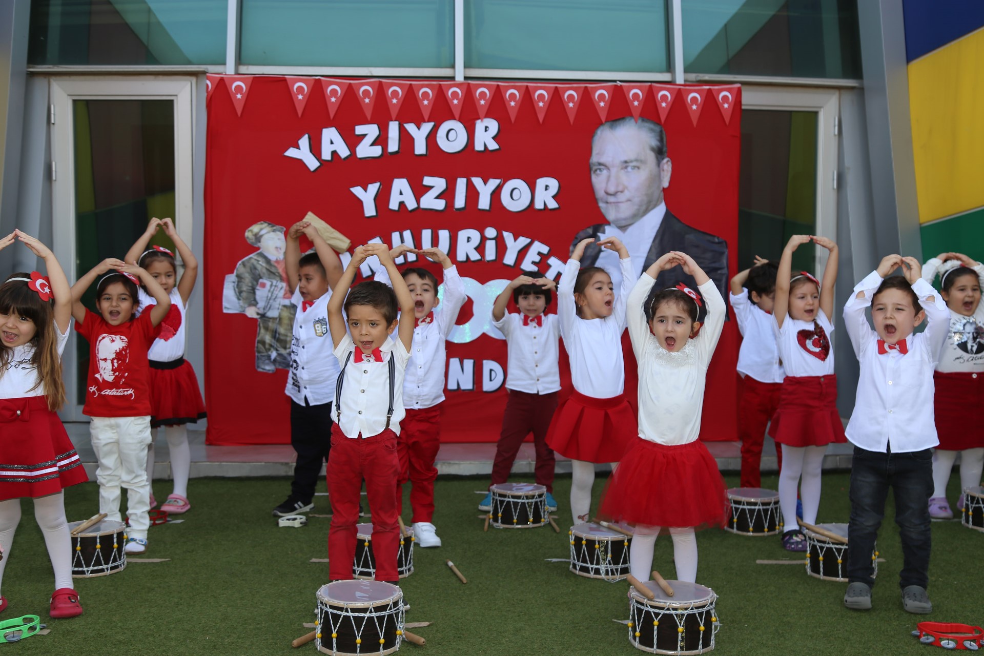 Döşemealtı Ekolojik Kreş’te 100’ncü Yıl Coşkusu