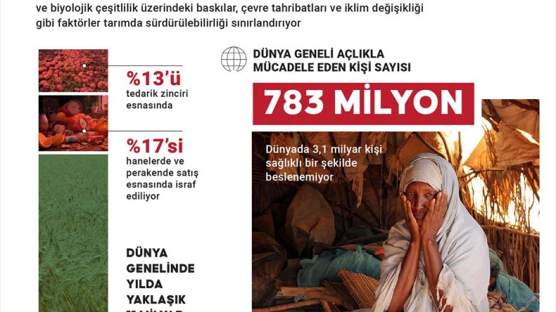 DOSYA HABER/SÜRDÜRÜLEBİLİR YAŞAM – Gıdada sürdürülebilirliğin yolu israfı önlemekten geçiyor