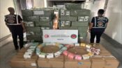 Mersin Limanı’nda 113 bin 250 kaçak elektronik sigara ele geçirildi