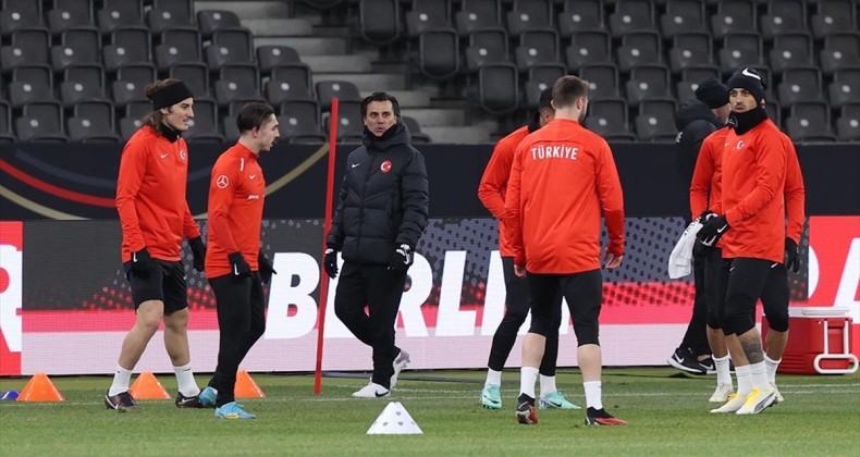 A Milli Futbol Takımı Almanya maçına hazır