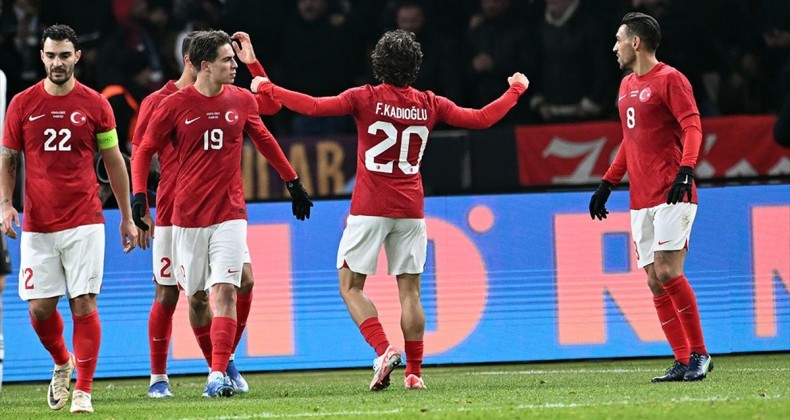 Türkiye deplasmanda Almanya’yı 3-2 mağlup etti