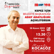 28 Kasım’da Aday adaylığını açıklayacak olan Mesut Kocagöz saha çalışmalarına hızlı başladı