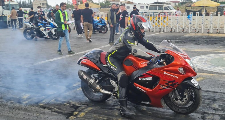 Kepez’de Motodrag heyecanı