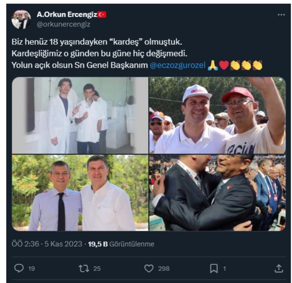 ALİ ORKUN ERCENGİZ “HENÜZ 18 YAŞINDAYKEN KARDEŞ OLMUŞTUK”