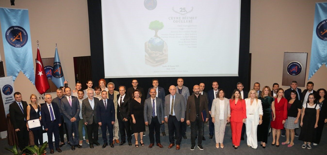 Çevre Hizmet Ödül Töreni düzenlendi