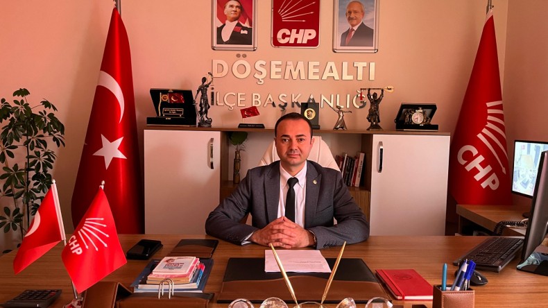 Cumhuriyet Halk Partisi olarak tüm yurtta olduğu gibi Döşemealtı’nda