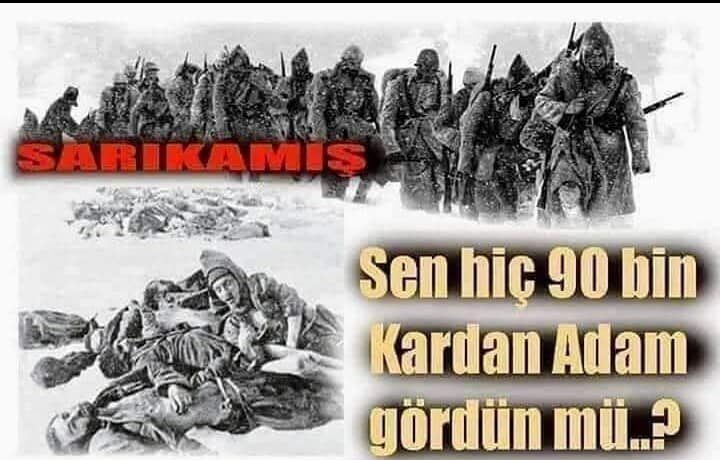 TARİHİMİZDE SARIKAMIŞ HAREKATI …