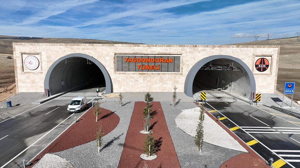 Sivas’ta yapımı tamamlanan Yağdonduran Tüneli açılışa hazırlanıyor