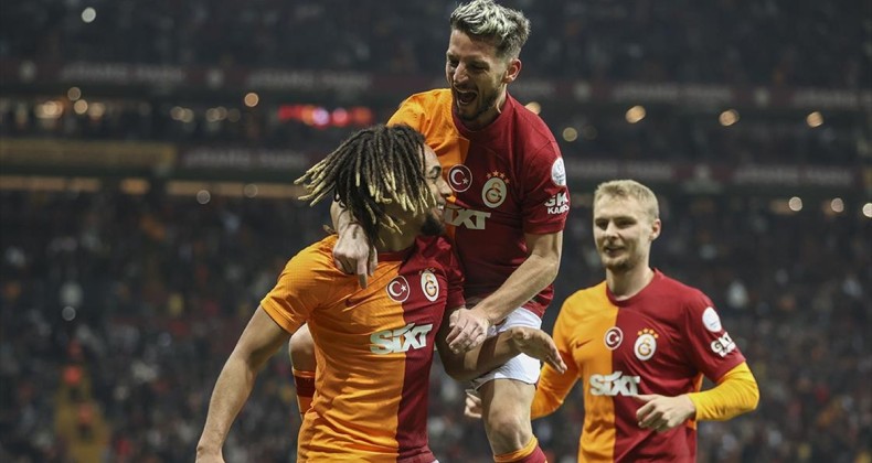 Galatasaray evinde 2 farklı kazandı
