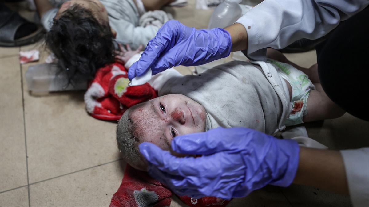 UNICEF: Gazze’de 5 yaş altı 335 bin çocuk yetersiz beslenme nedeniyle ölümle karşı karşıya