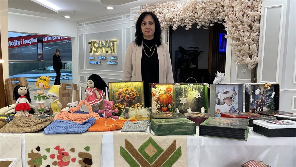 Halk Buluşması’na katılan depremzede el sanatları öğretmeni hayaline kavuştu