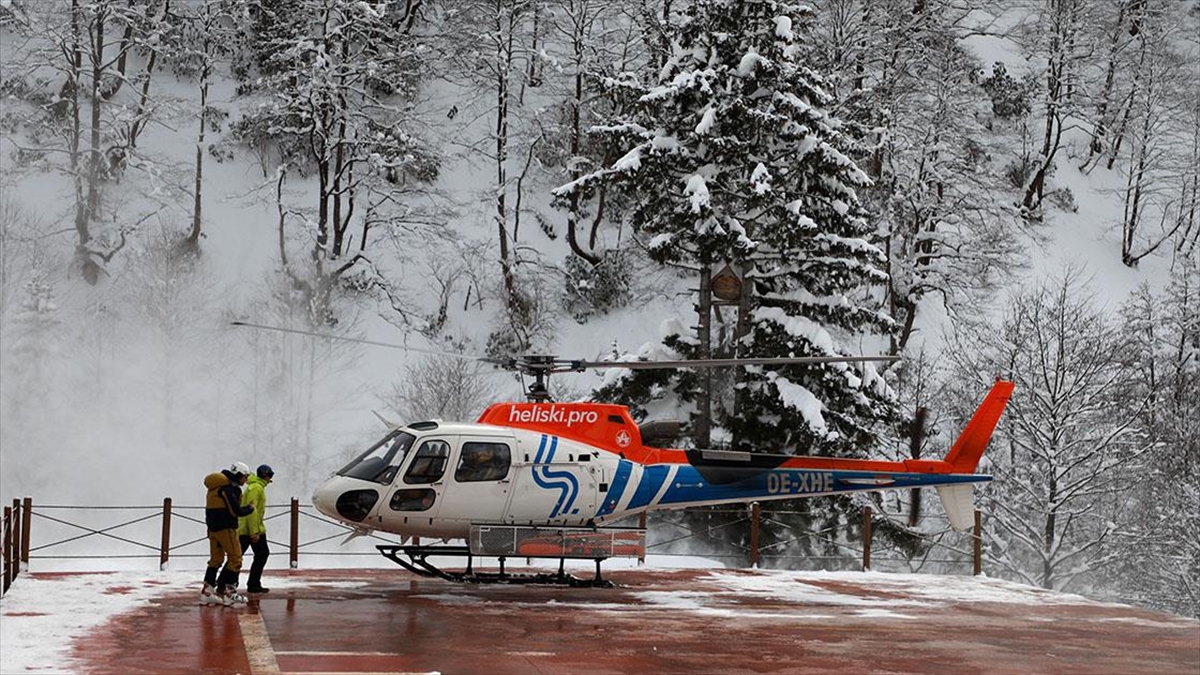 Kaçkar Dağları’nda heliski heyecanı 6 Ocak’ta başlayacak