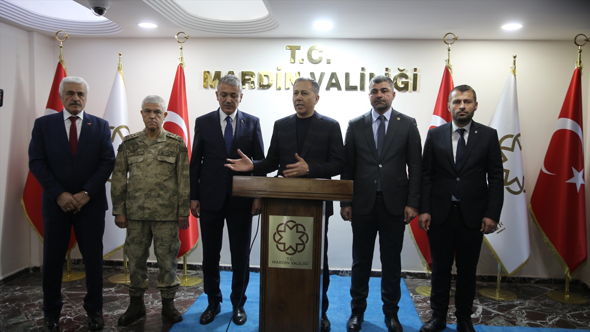 İçişleri Bakanı Ali Yerlikaya, Mardin’de konuştu: Cansiperane çalışmaya kararlılıkla devam edeceğiz