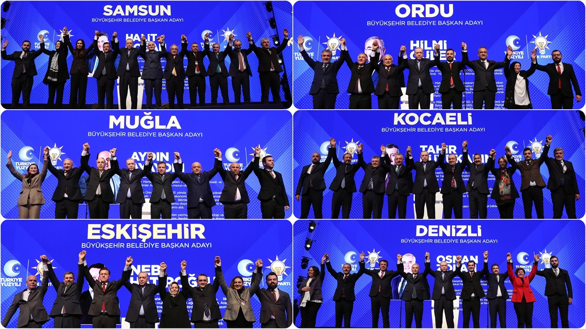 AK Parti’nin büyükşehir belediye başkan adayları belli oldu