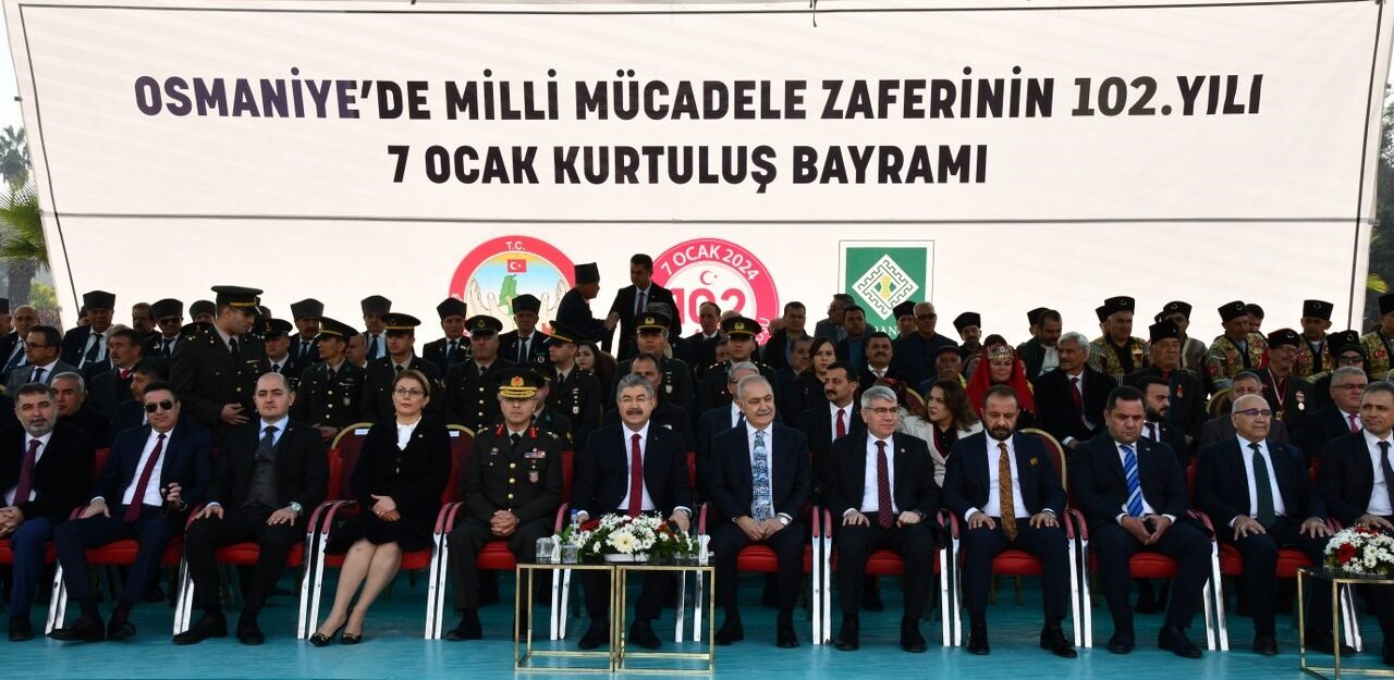OSMANİYE’NİN KURTULUŞUNUN 102’NCİ YILI COŞKUYLA KUTLANDI