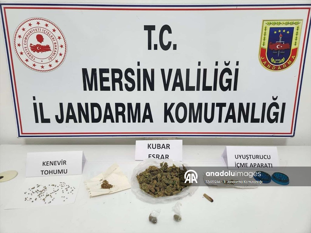Mersin’de uyuşturucu operasyonunda 4 şüpheli yakalandı