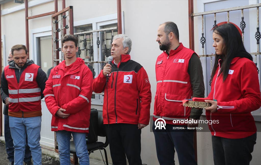 Türk Kızılay Hatay’da butik açtı