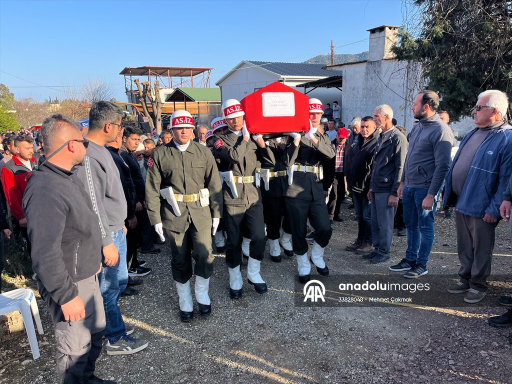Antalya’da vefat eden Kore gazisi son yolculuğuna uğurlandı