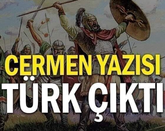 CERMEN DE TÜRK YAZISI ÇIKTI!…