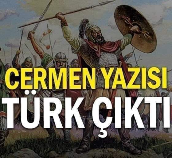 CERMEN DE TÜRK YAZISI ÇIKTI!…