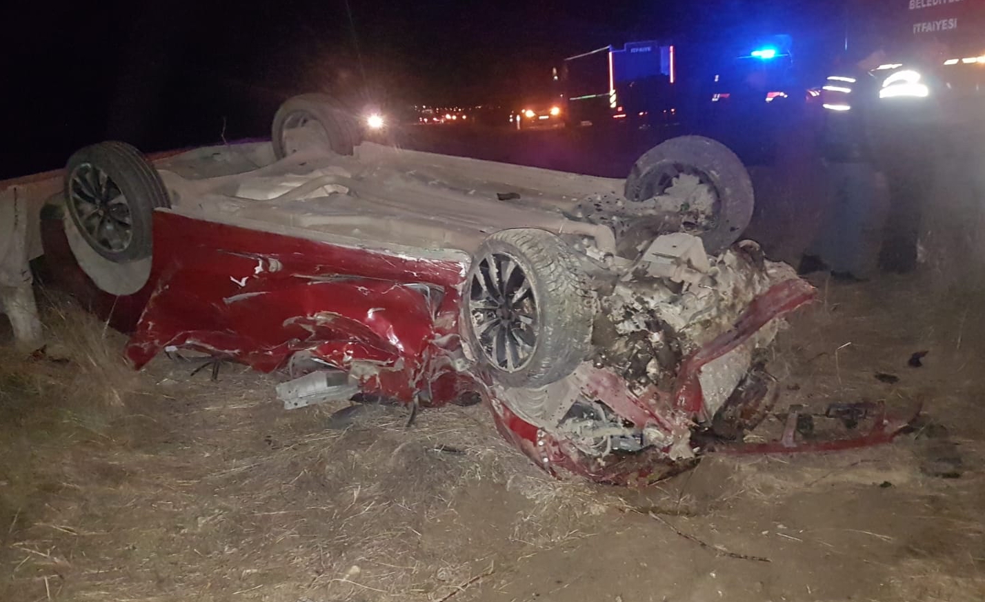 Isparta’daki trafik kazasında 1 kişi yaşamını yitirdi, 1 kişi yaralandı