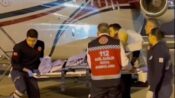 Kalp rahatsızlığı yaşayan 68 yaşındaki hasta uçak ambulansla Ankara’ya getirildi