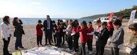 MUĞLA – Bodrum’da halk plajında temizlik yapıldı