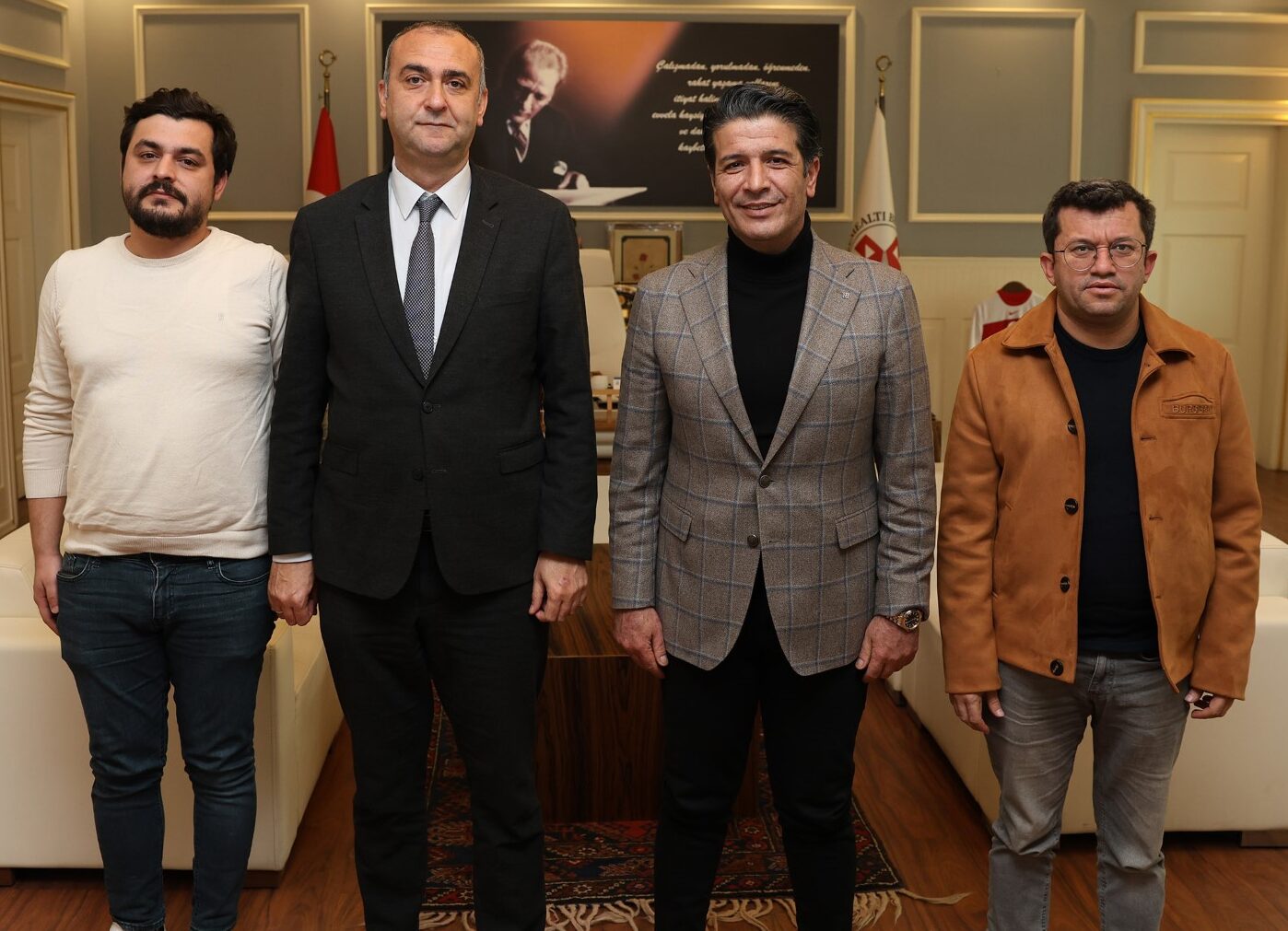 Başkan Genç’ten!  ÇİFTE PROTOKOL