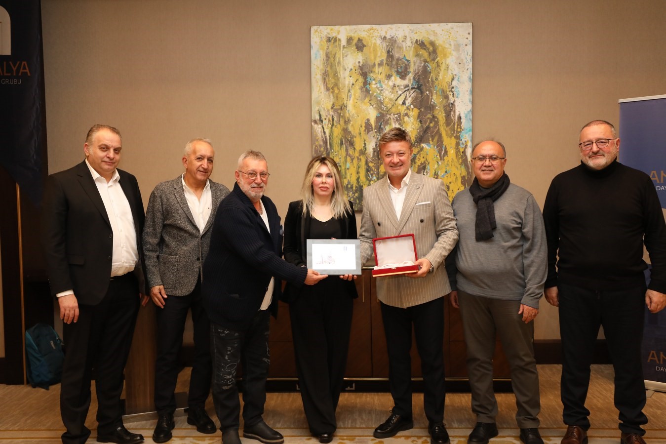 Rektör Özkan, Antalya Dayanışma Grubu ile bir araya geldi