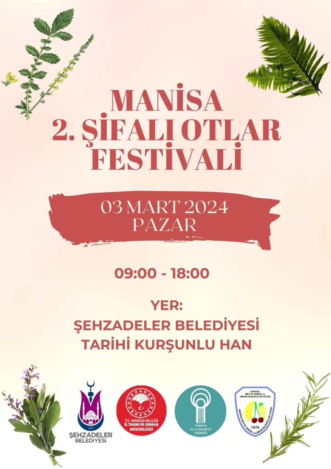 Manisa’da Şifalı Otlar Festivali düzenlendi