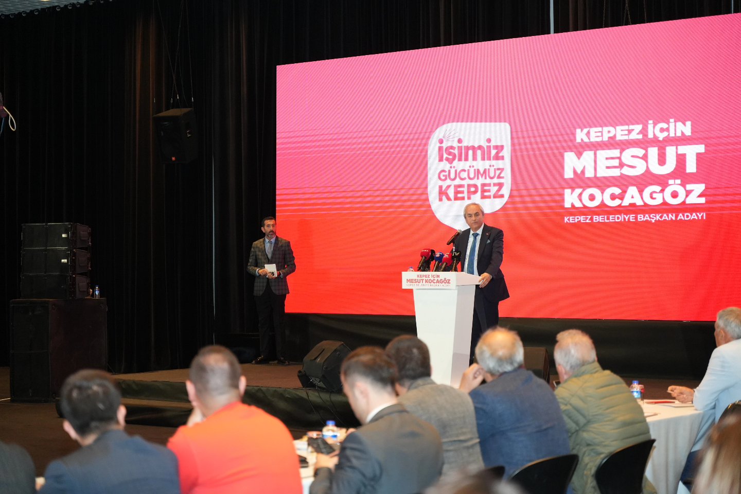 CHP Kepez Belediye Başkan adayı Mesut Kocagöz projelerini tanıttı
