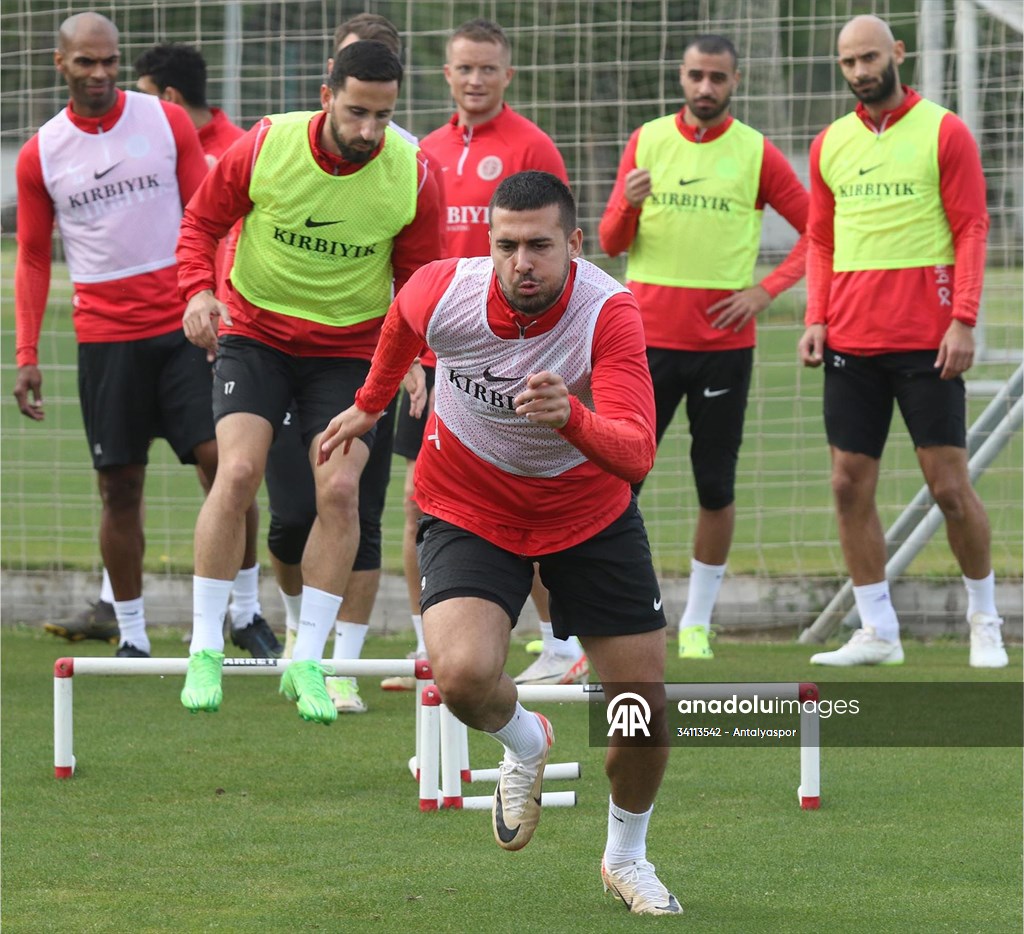 Antalyaspor, MKE Ankaragücü maçı hazırlıklarını sürdürdü