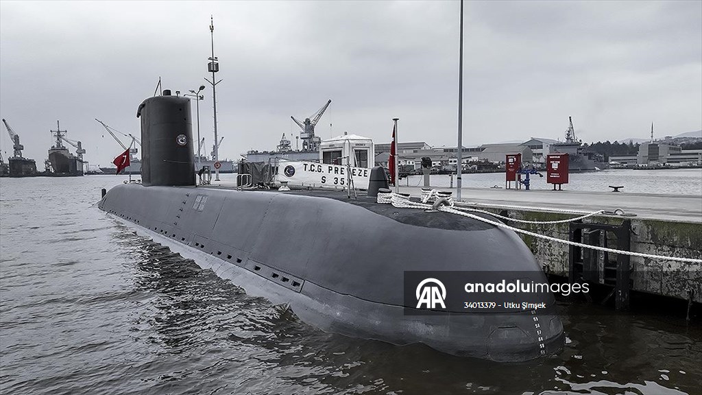 Su altında 50 gün aralıksız görev yapabilen TCG Preveze, Mavi Vatan’ın güvenliğine destek oluyor