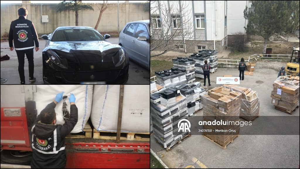 Gümrük muhafaza ekipleri kaçakçılara göz açtırmadı