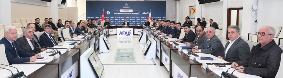 Hatay’da seçim güvenliği toplantısı yapıldı