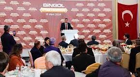 BİNGÖL – Cumhurbaşkanı Yardımcısı Yılmaz, Bingöl’de iftar programında konuştu