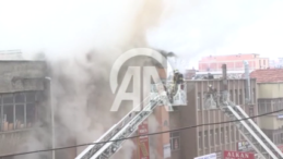 Ankara Siteler’de mobilya imalathanesinde yangın