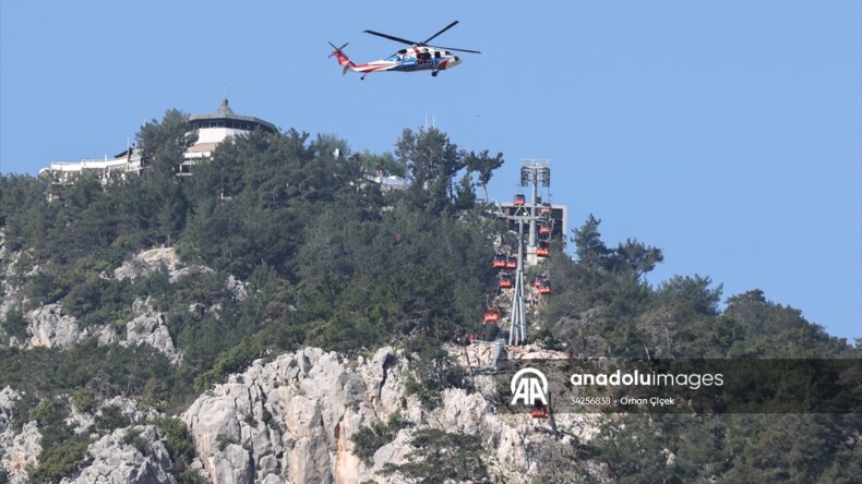 Antalya’daki teleferik kazasında tahliye edilenlerin sayısı 112’ye ulaştı