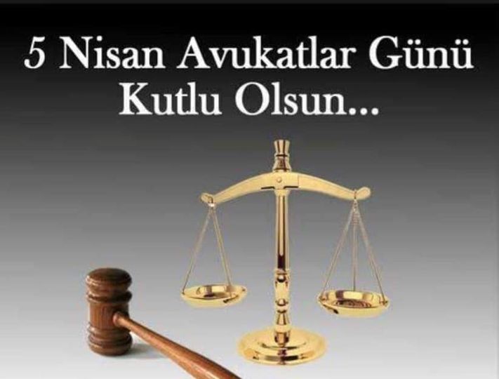 İnsan haklarının! Demokrasinin ve hukuk devletinin güvencesi Avukatlarımızın 5 Nisan Avukatlar Günü kutlu olsun!